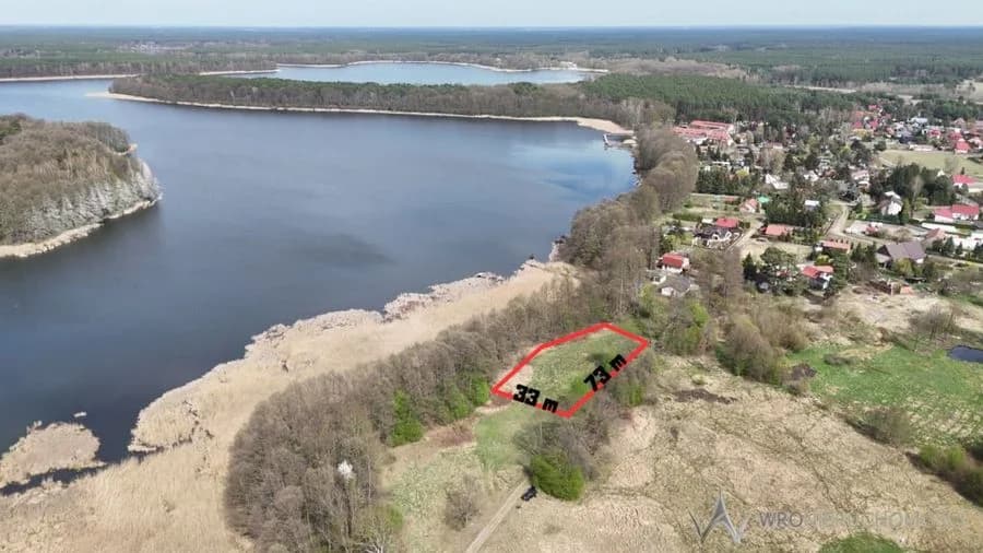 2000m2 ciszy i spokoju/własna lina brzegowa