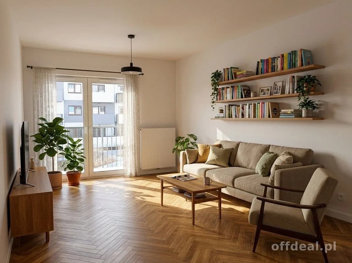 Gotowe 2 pokoje, osobna kuchnia z oknem