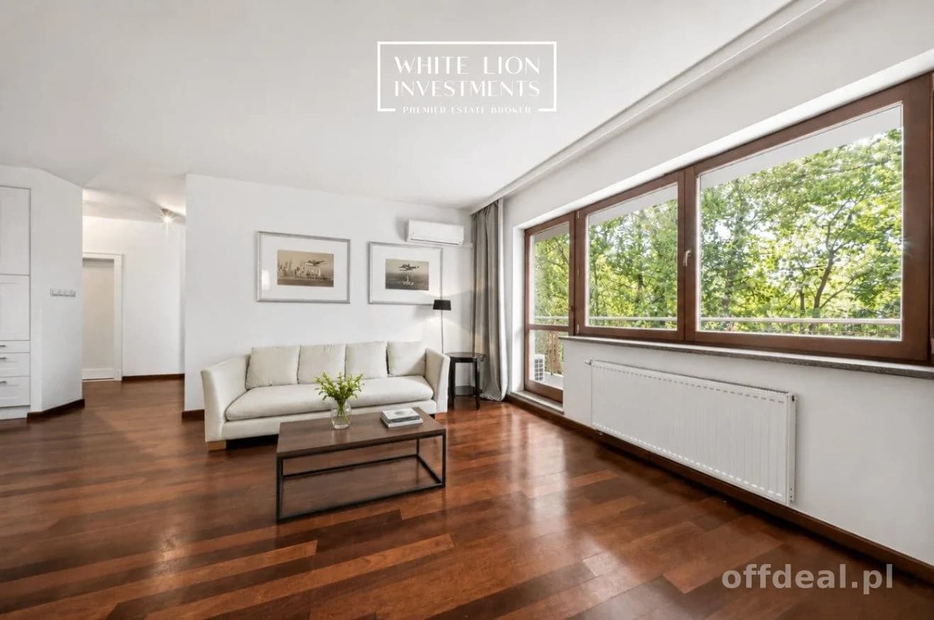 Cichy apartament z widokiem na zieleń | 84 m² | Mokotów