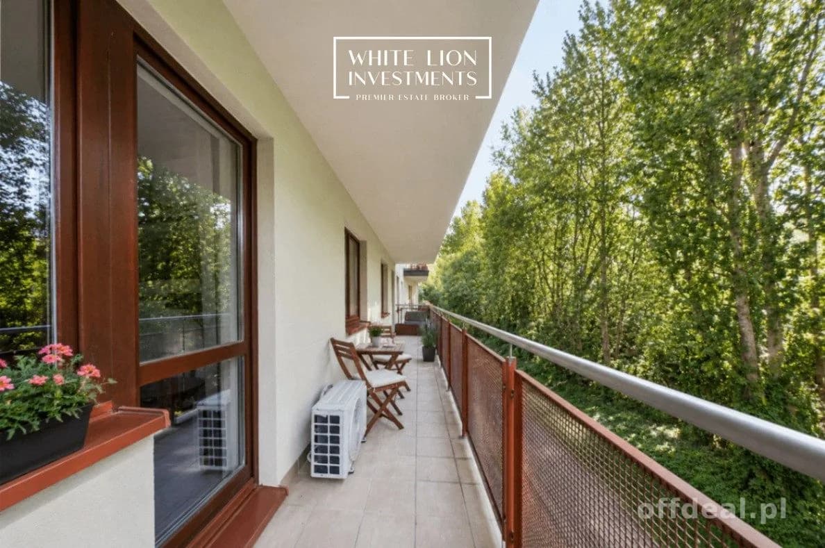 Cichy apartament z widokiem na zieleń | 84 m² | Mokotów