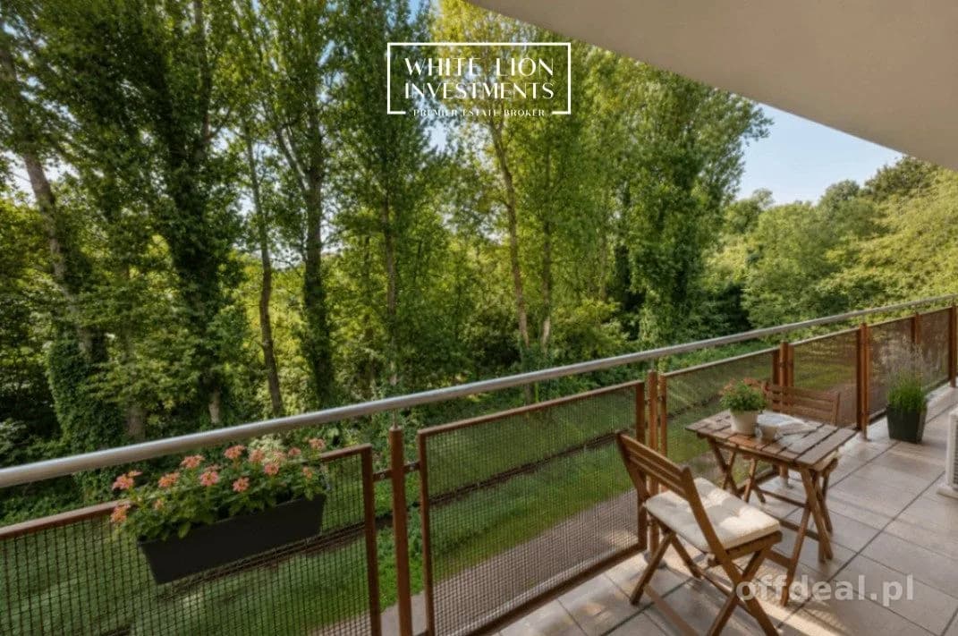 Cichy apartament z widokiem na zieleń | 84 m² | Mokotów
