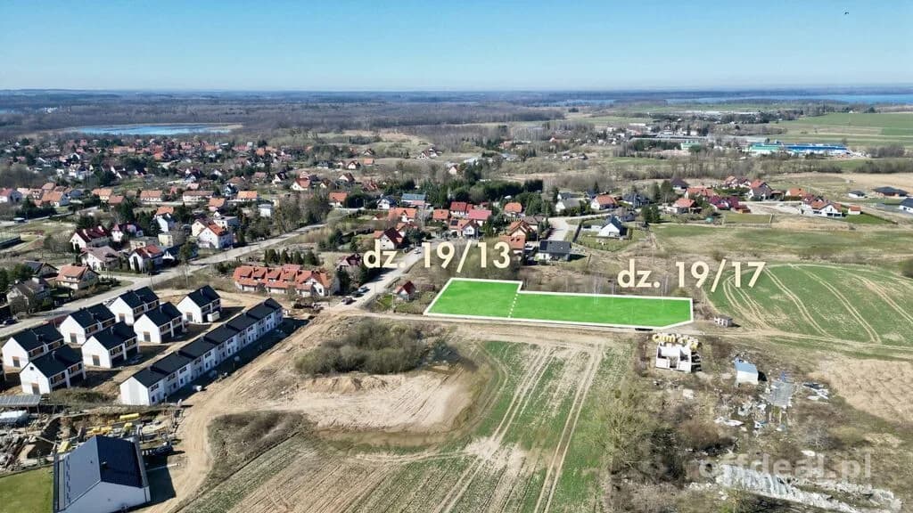 Gajewo - działka 2260 m2 pod zabudowę mieszkaniową