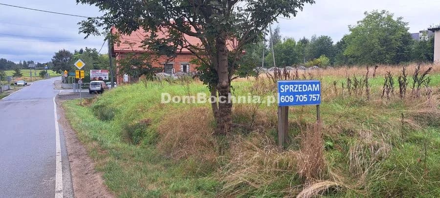Borek 1168m2 działka budowlana obok piekarni