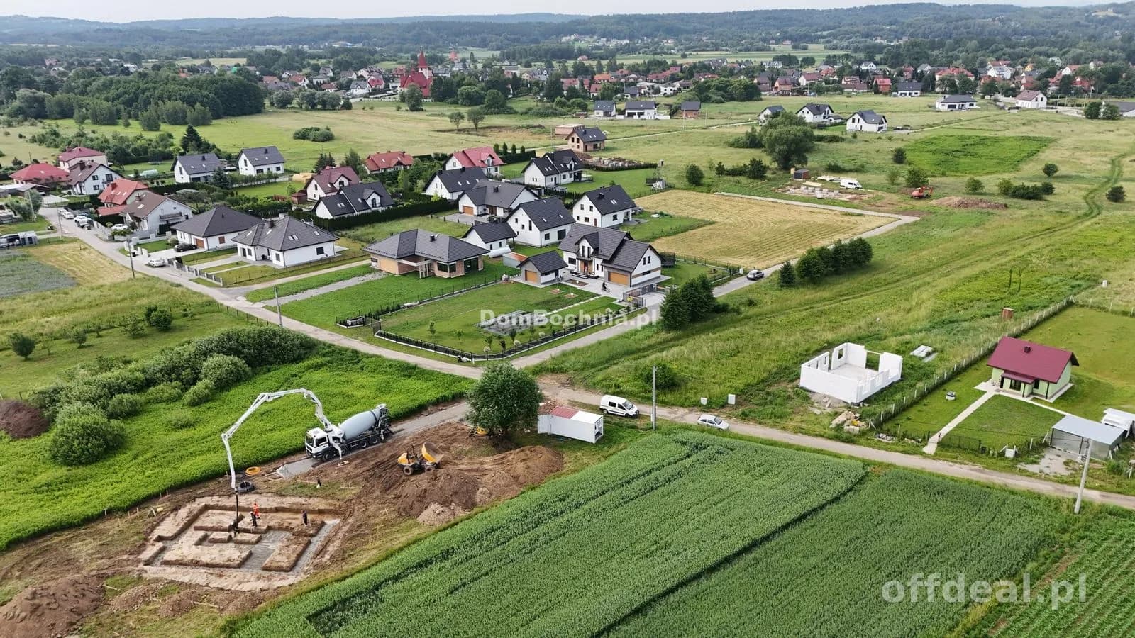 20ar Działka Krzeczów koło Bochni