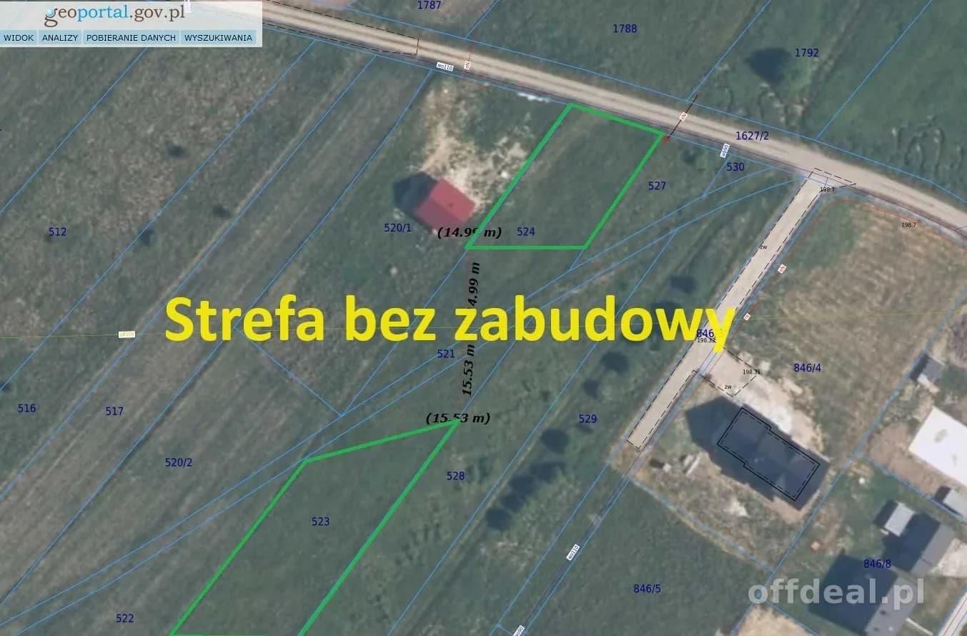 20ar Działka Krzeczów koło Bochni
