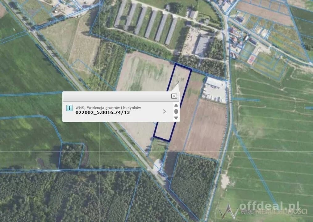 Działka inwestycyjna 1,5 ha z dostępem do mediów