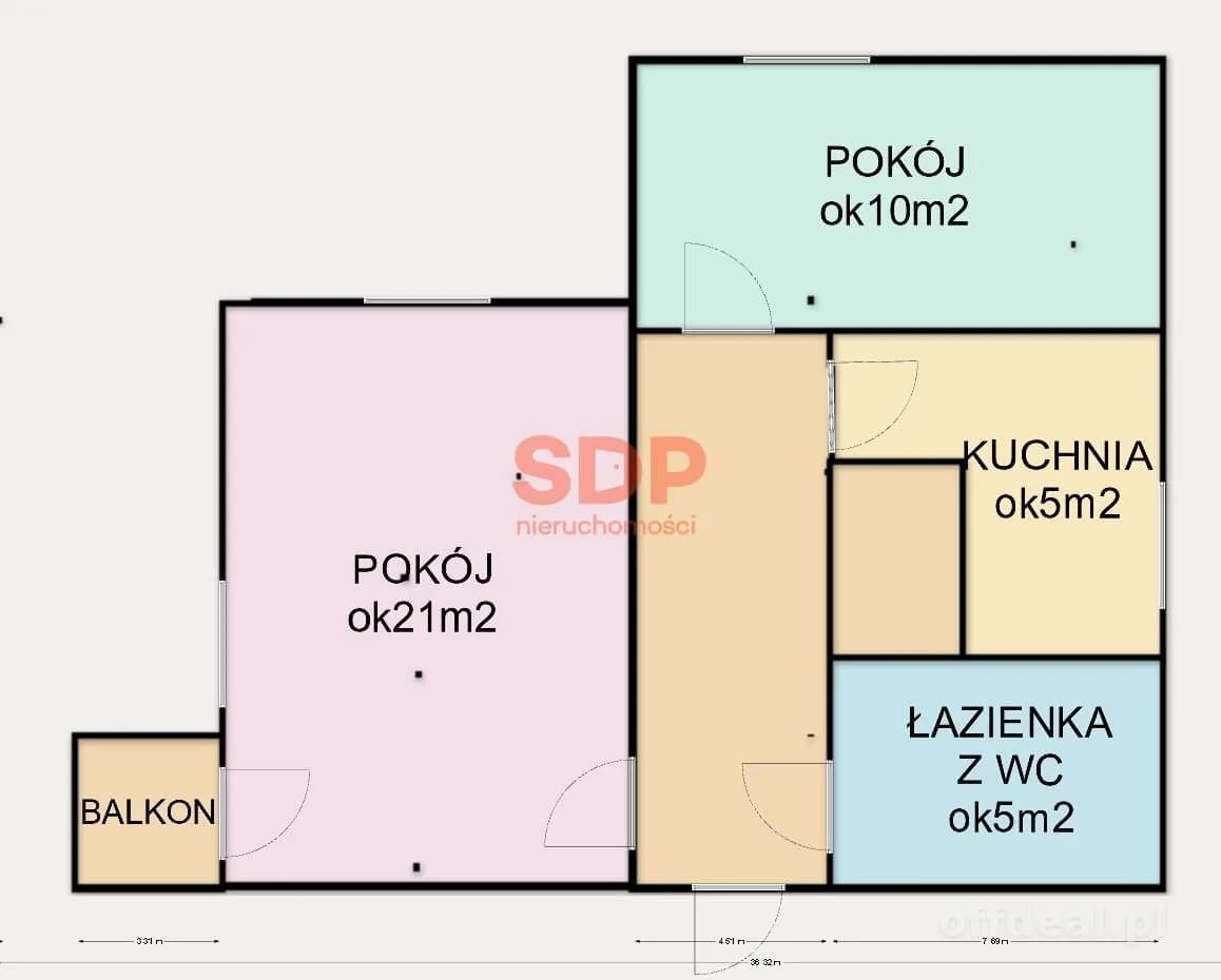 Dwa pokoje na Grabiszynie
