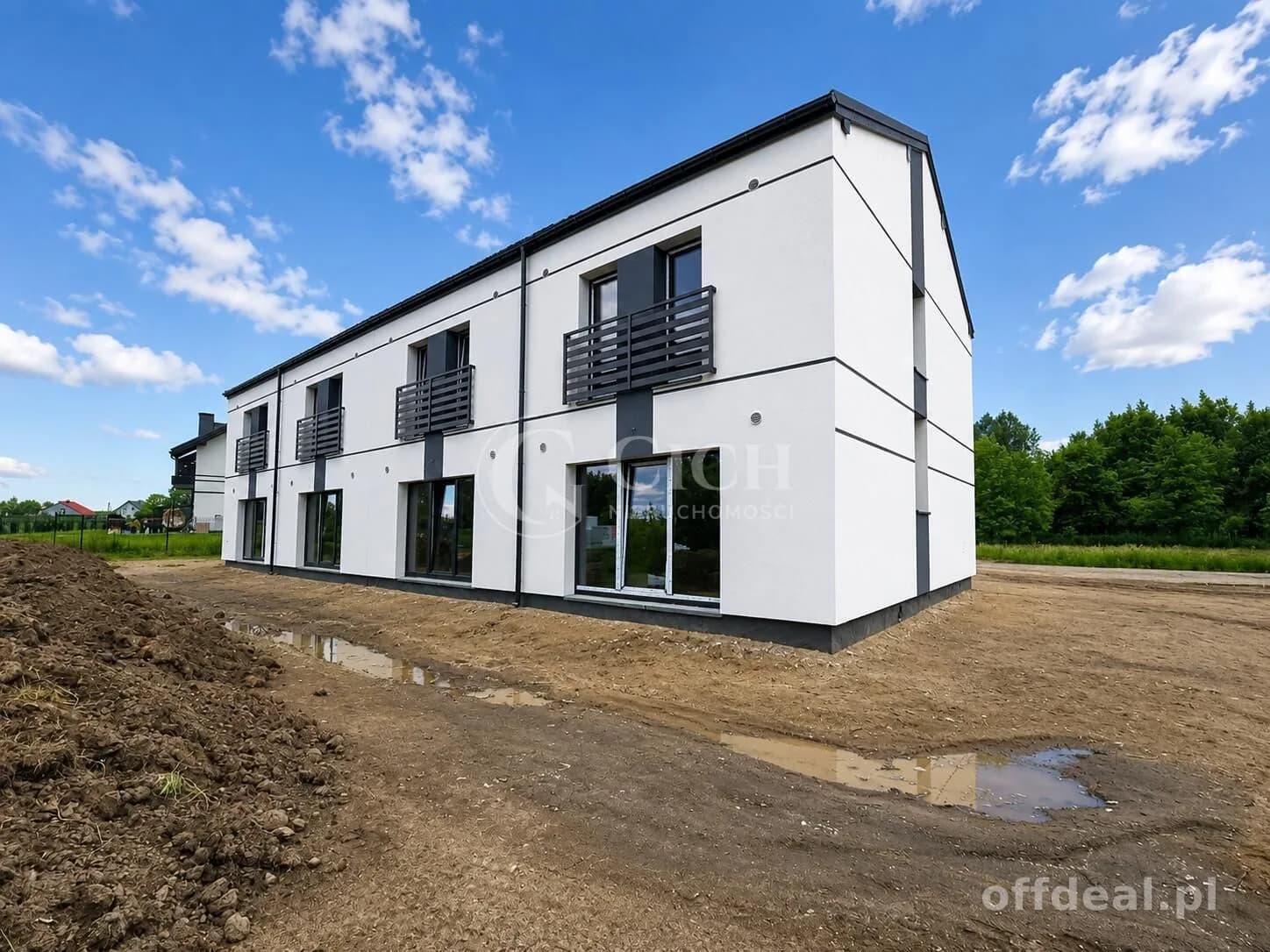 Nowe mieszkania z ogródkiem 83,27 m2 – segment środkowy