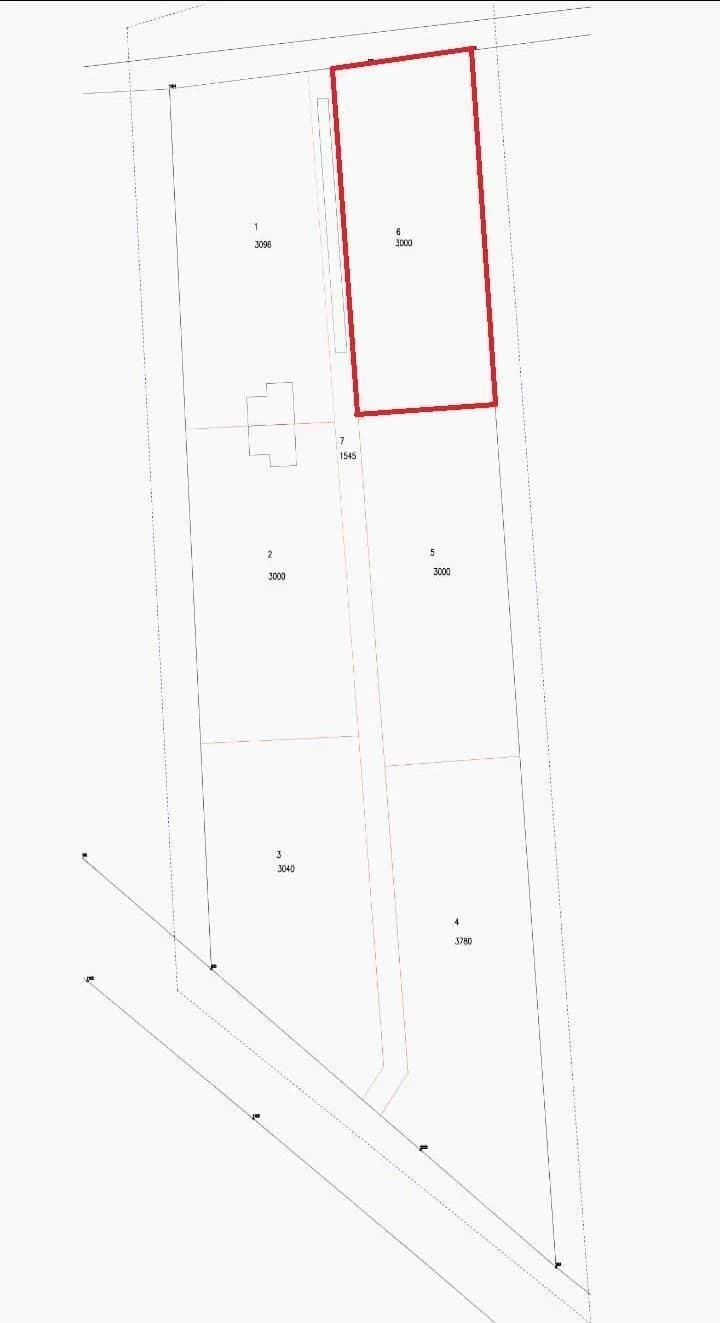 plot for sale in Stramnica | 3,000 m²