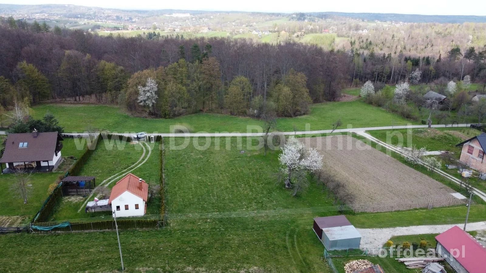Działka 14ar obok rezerwatu Lipnica Górna