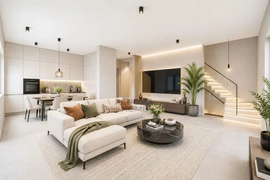 Dom szeregowy 112 m² |36 m² strych|Garaż|Ogród