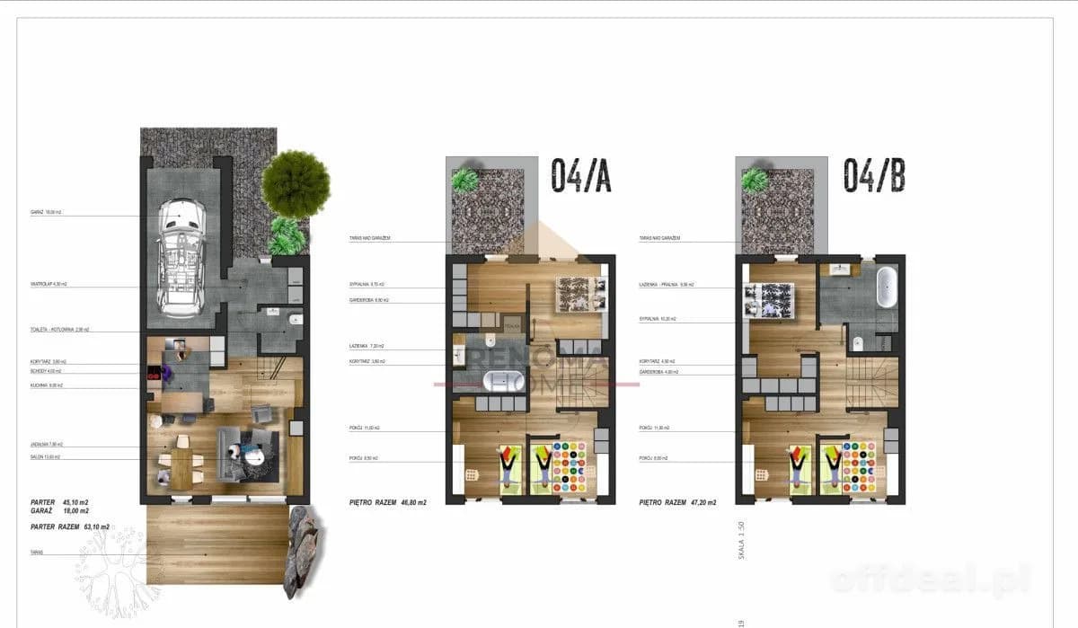 Photo 2: House, 4 rooms, 112 m², Wrocław