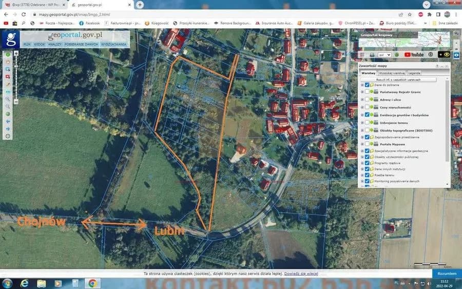 terrain à vendre à Krzeczyn Mały | 22 000 m²