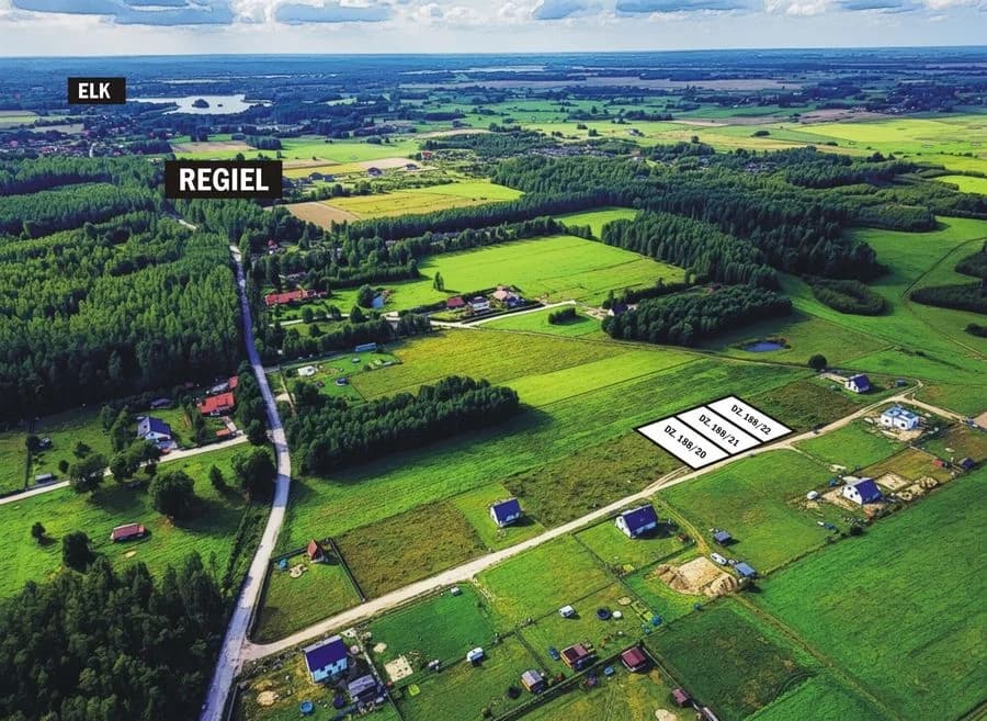 plot for sale in Ełk, Regiel | 1,080 m²