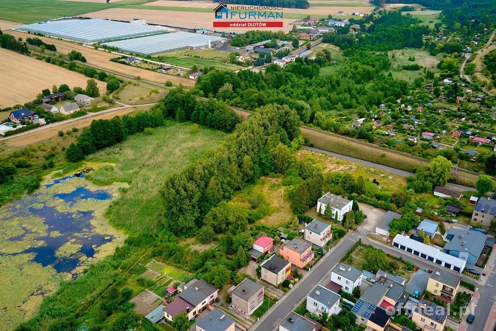 DZIAŁKA BUDOWLANA NA SPRZEDAŻ, JEZIORO. ZŁOTÓW