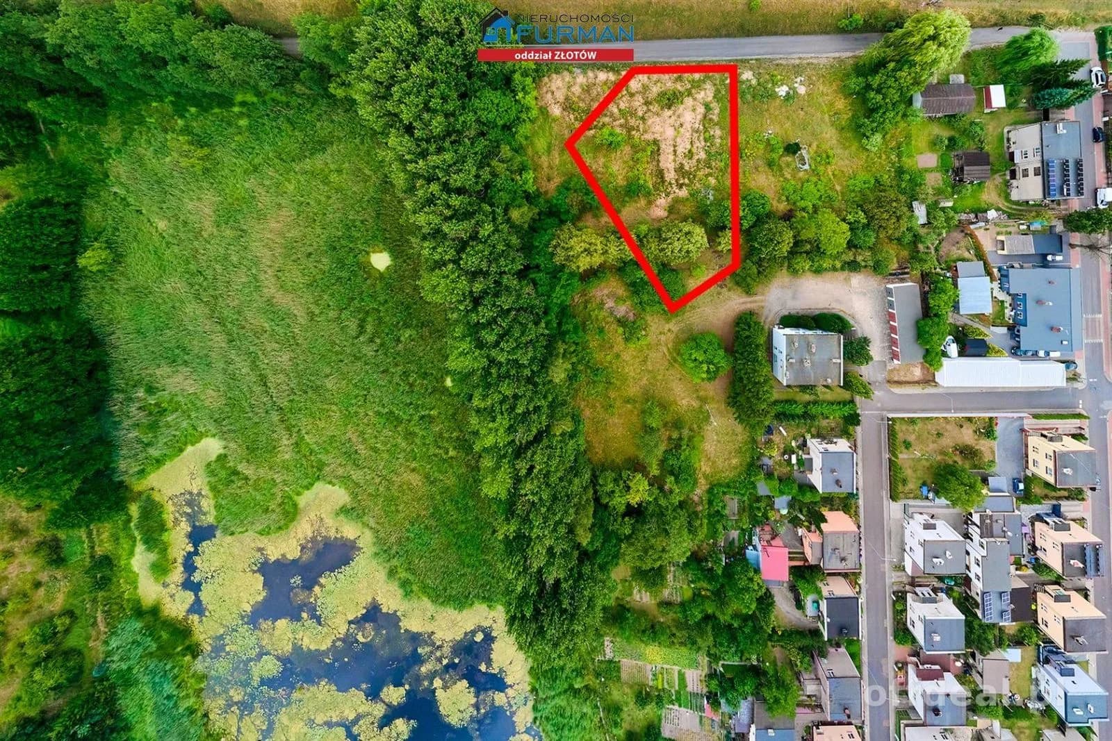 DZIAŁKA BUDOWLANA NA SPRZEDAŻ, JEZIORO. ZŁOTÓW