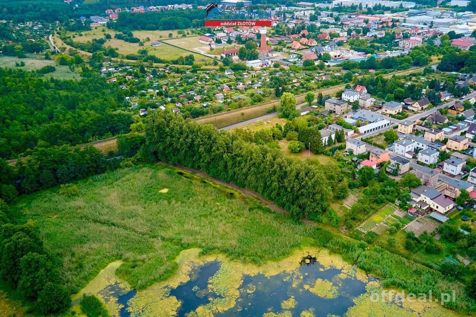 DZIAŁKA BUDOWLANA NA SPRZEDAŻ, JEZIORO. ZŁOTÓW
