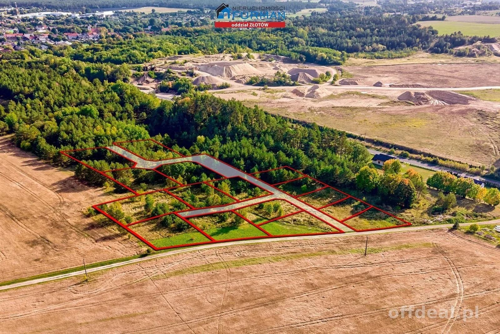 Foto 13: Grundstück, 1000 m², Jastrowie