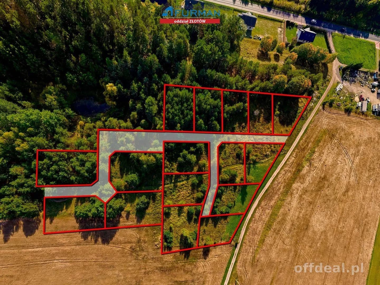 Foto 3: Grundstück, 1000 m², Jastrowie