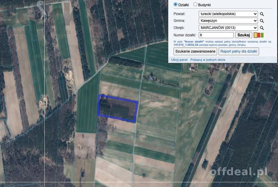 plot for sale in Marcjanów | 21,400 m²