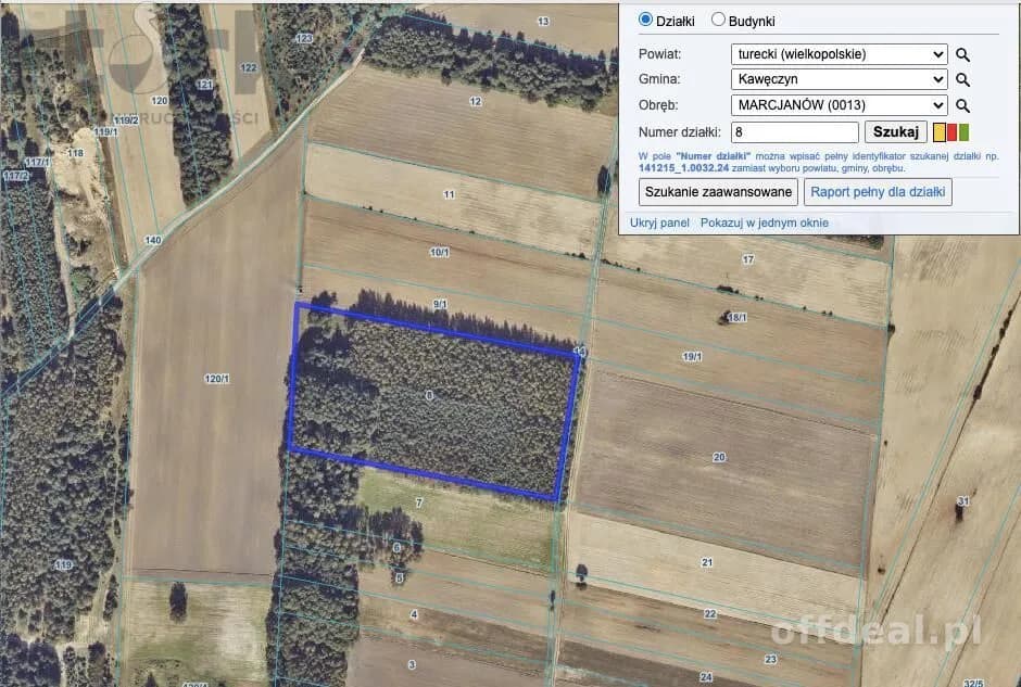 plot for sale in Marcjanów | 21,400 m²
