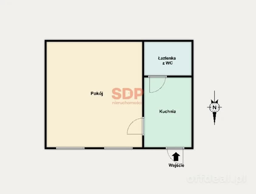 Zdjęcie 5: Mieszkanie, 1 pokoje, 42 m², Łódź
