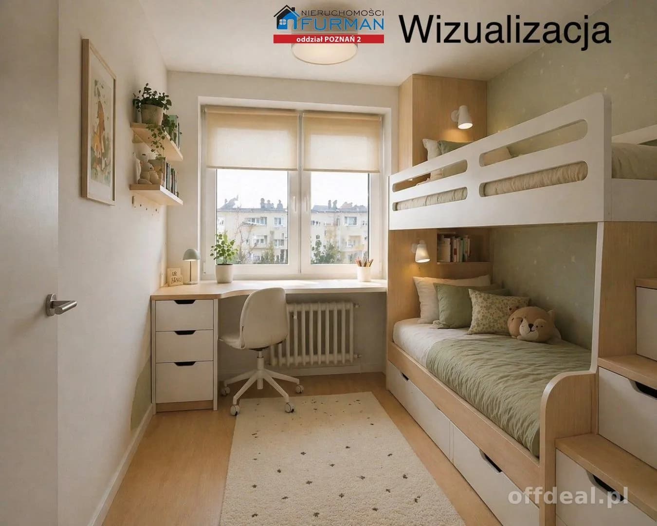 4 niezależne pok, Chartowo, os.Lecha
