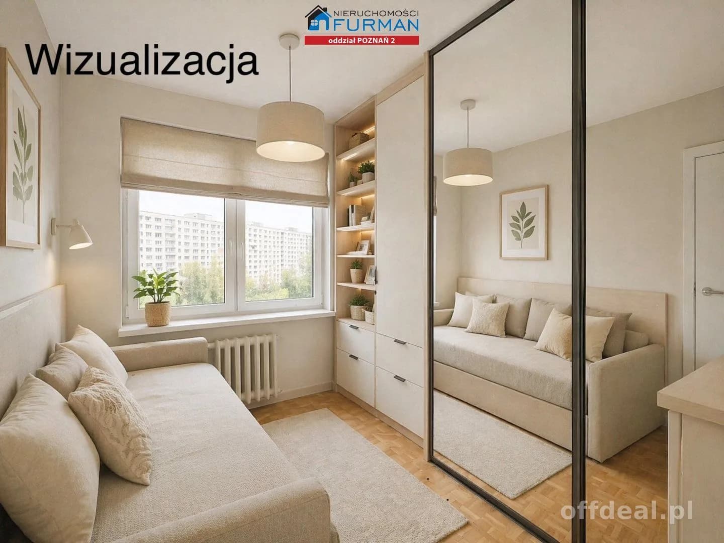 4 niezależne pok, Chartowo, os.Lecha