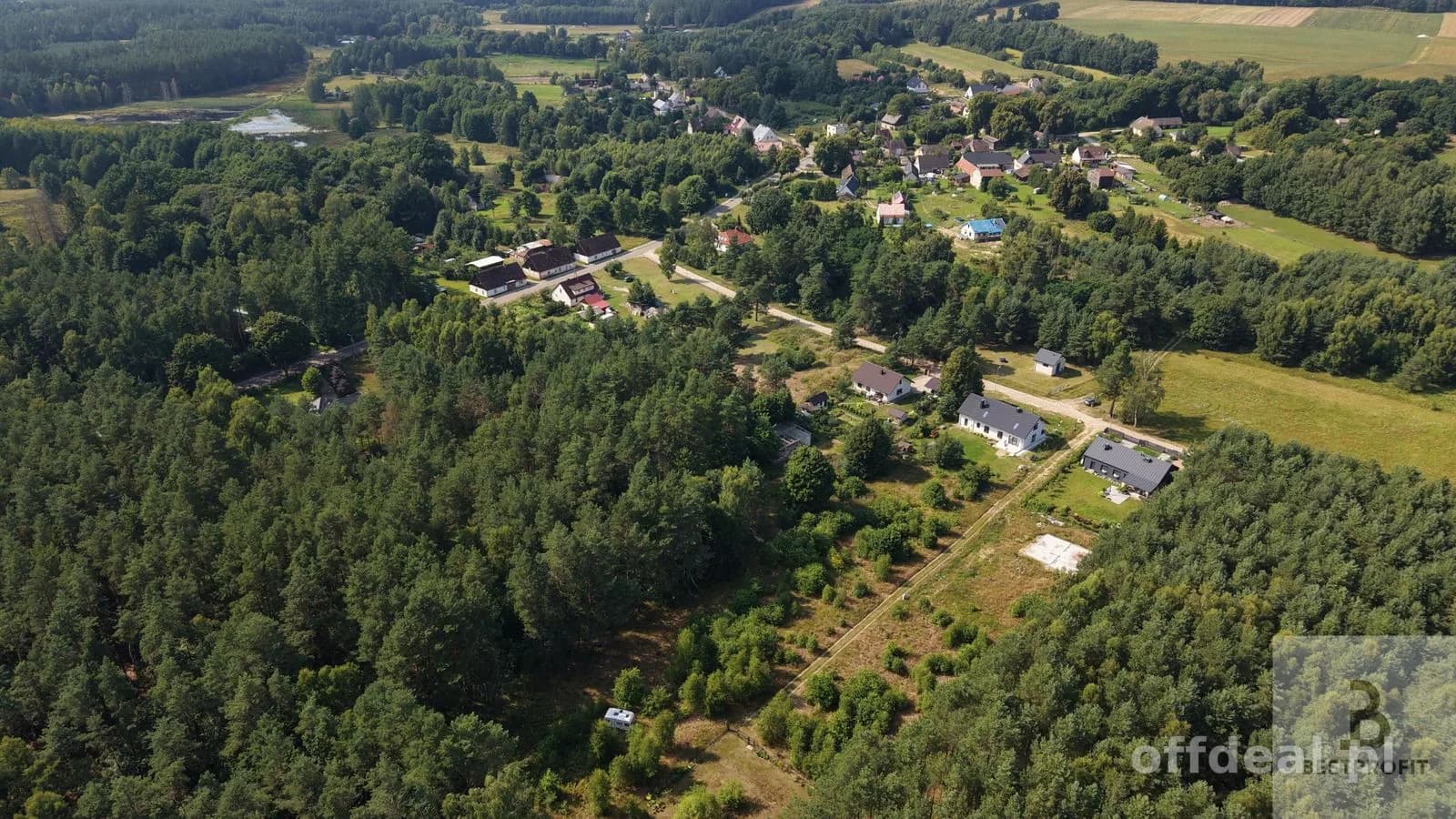 Dwie działki pod zabudowę| Lubuń | 11km od Słupska