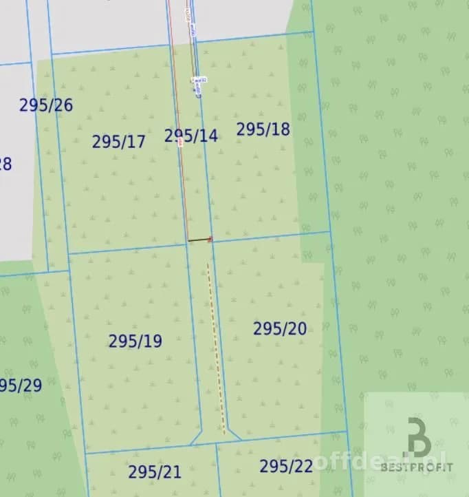 Dwie działki pod zabudowę| Lubuń | 11km od Słupska