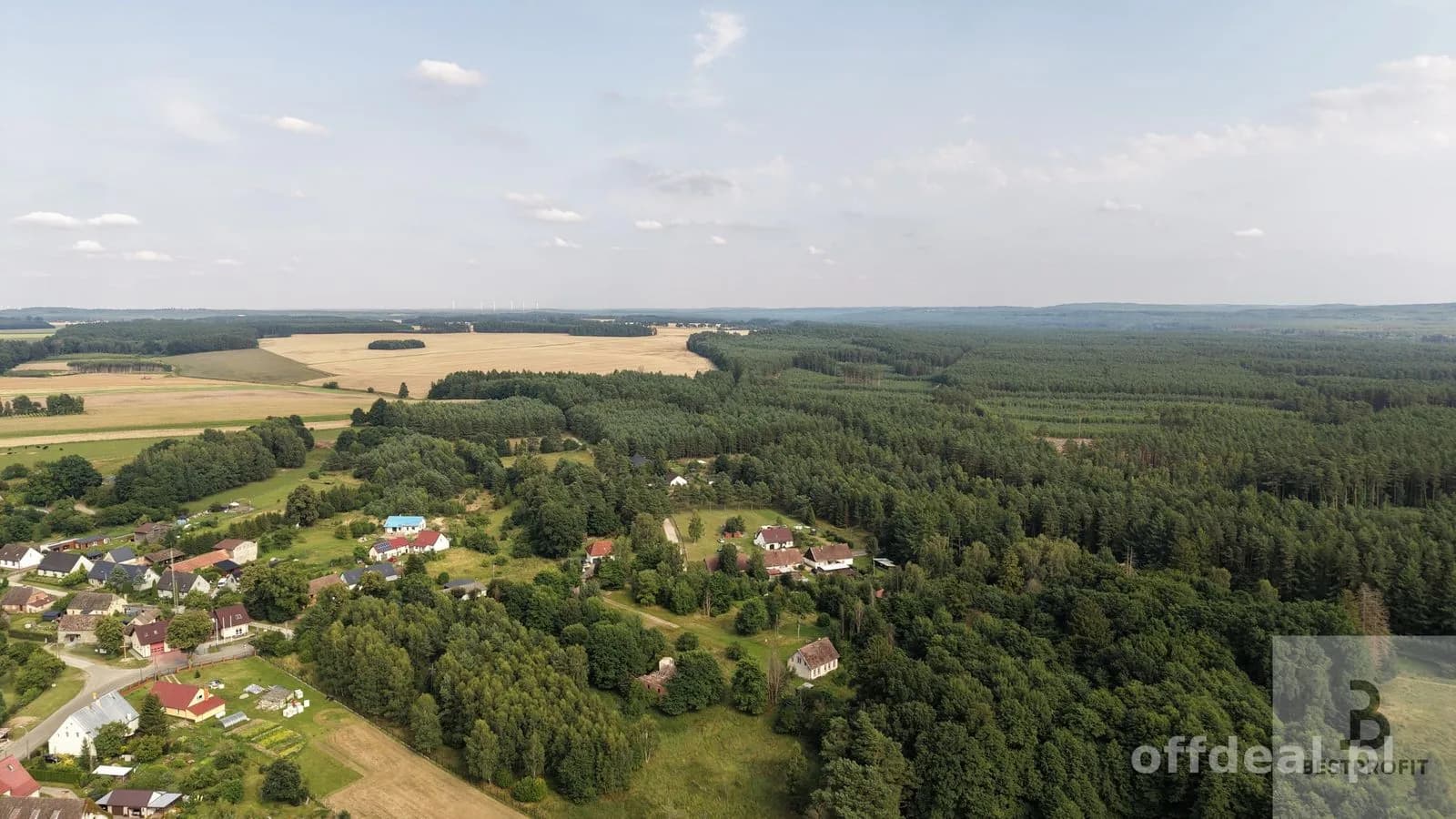 Dwie działki pod zabudowę| Lubuń | 11km od Słupska