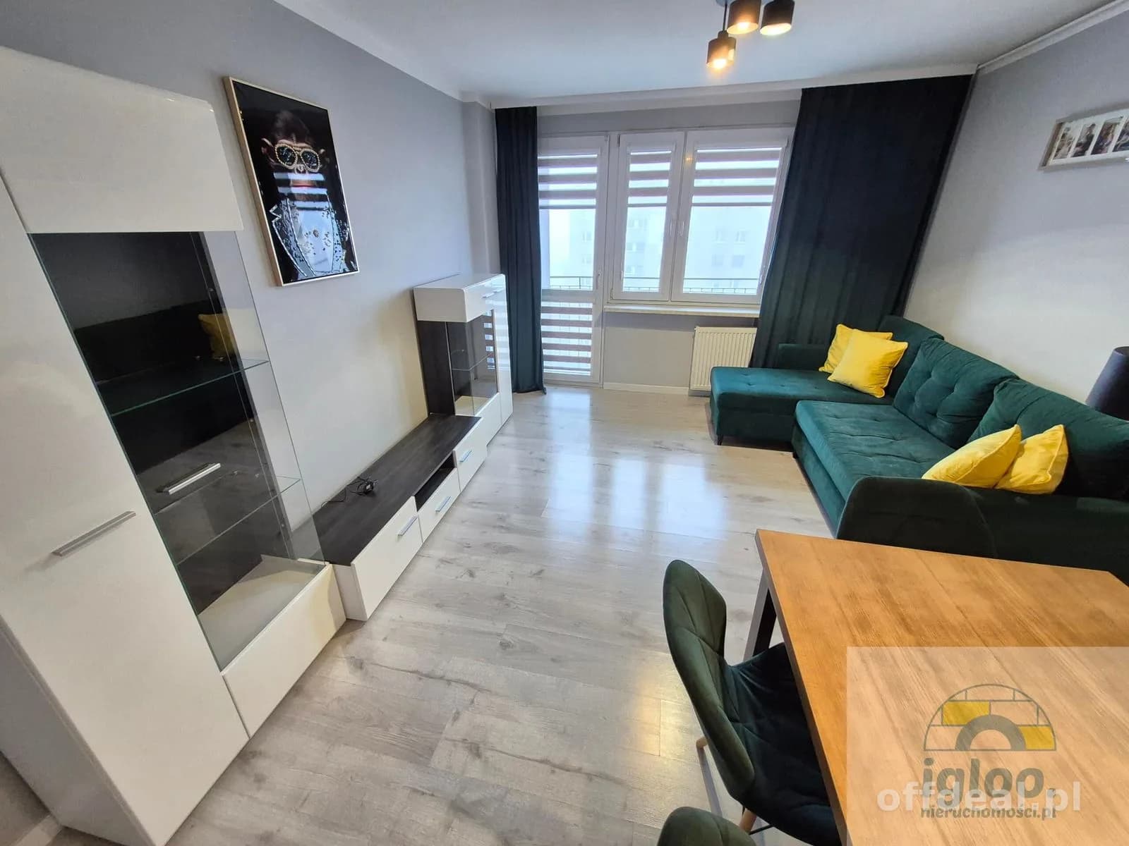 Ładne mieszkanie 3-pok -Balkon- Winda -Herby blisko Centrum