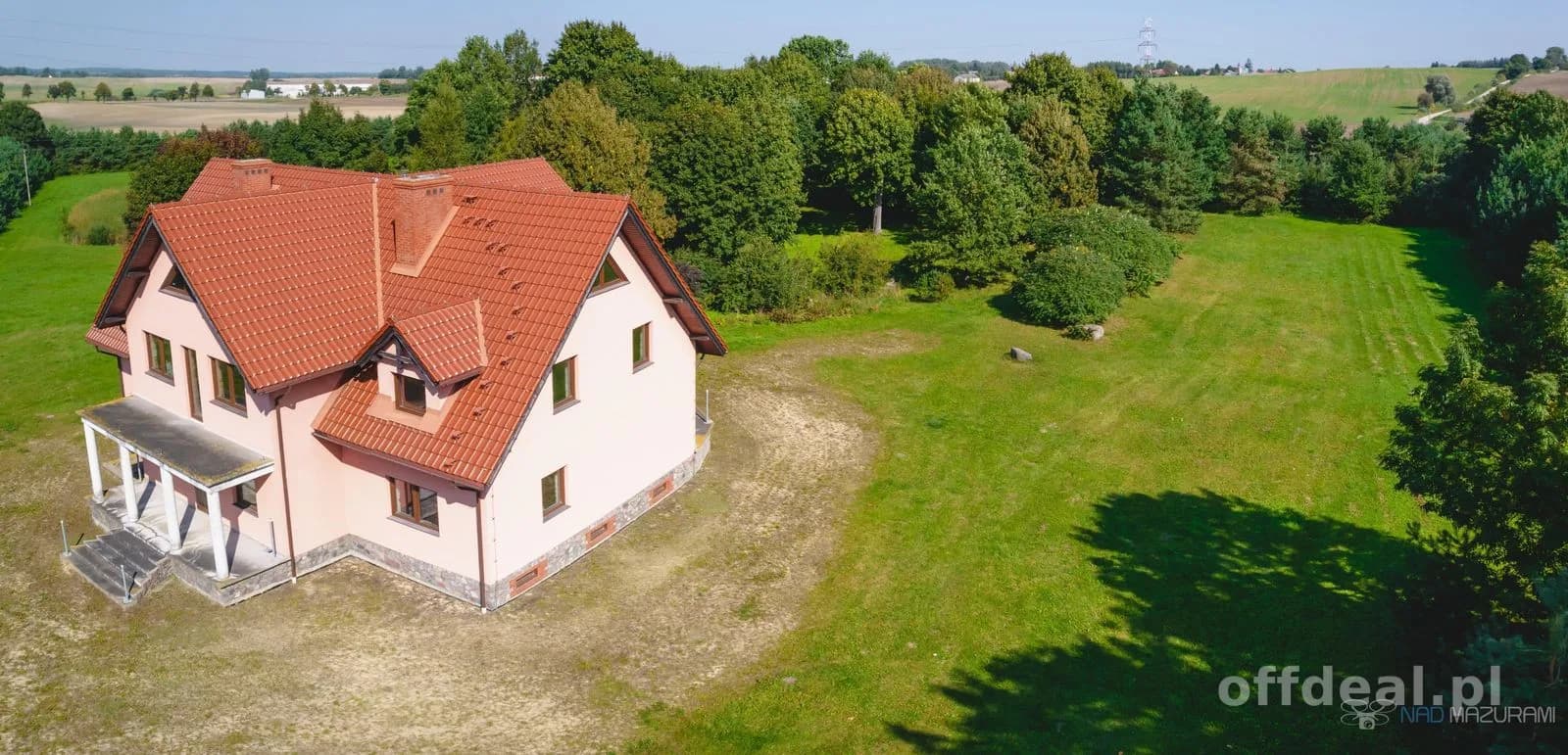 Działka plus dom do wykończenia.