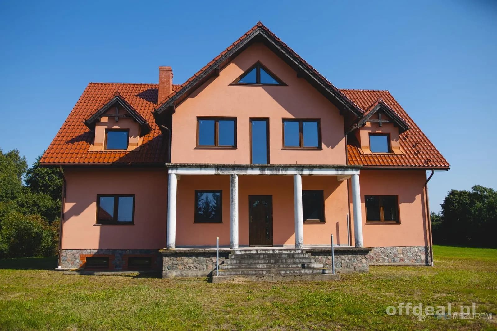Działka plus dom do wykończenia.