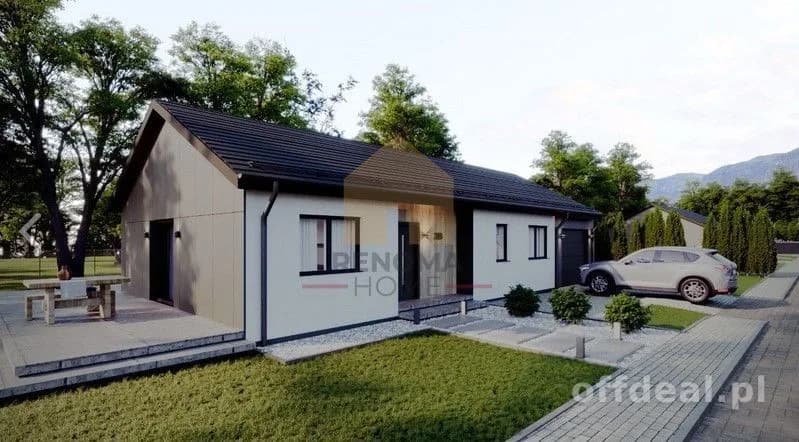 Dom z garażem 104 m2