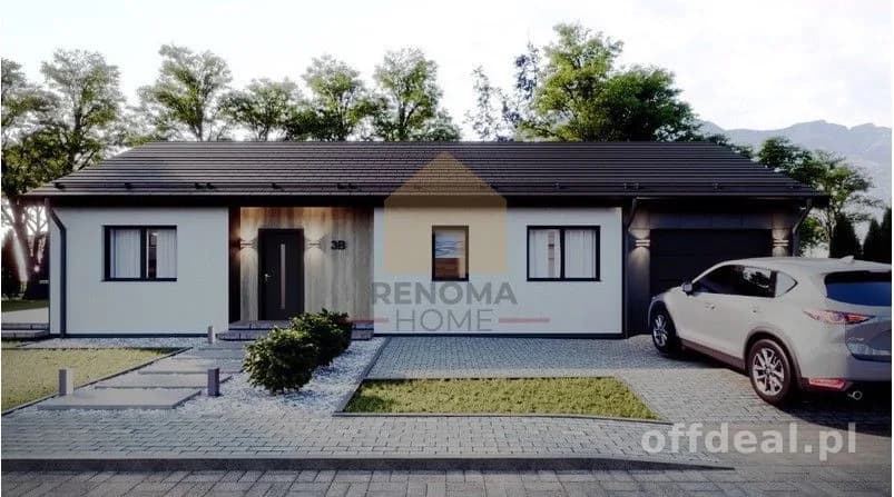 Dom z garażem 104 m2