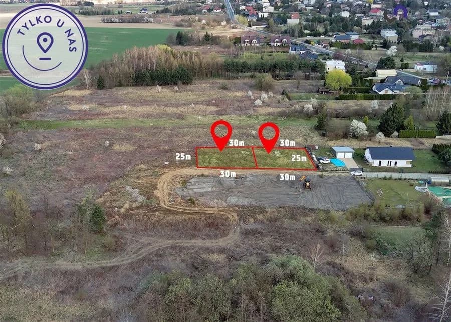 plot for sale in Bobrowniki | 1,479 m²
