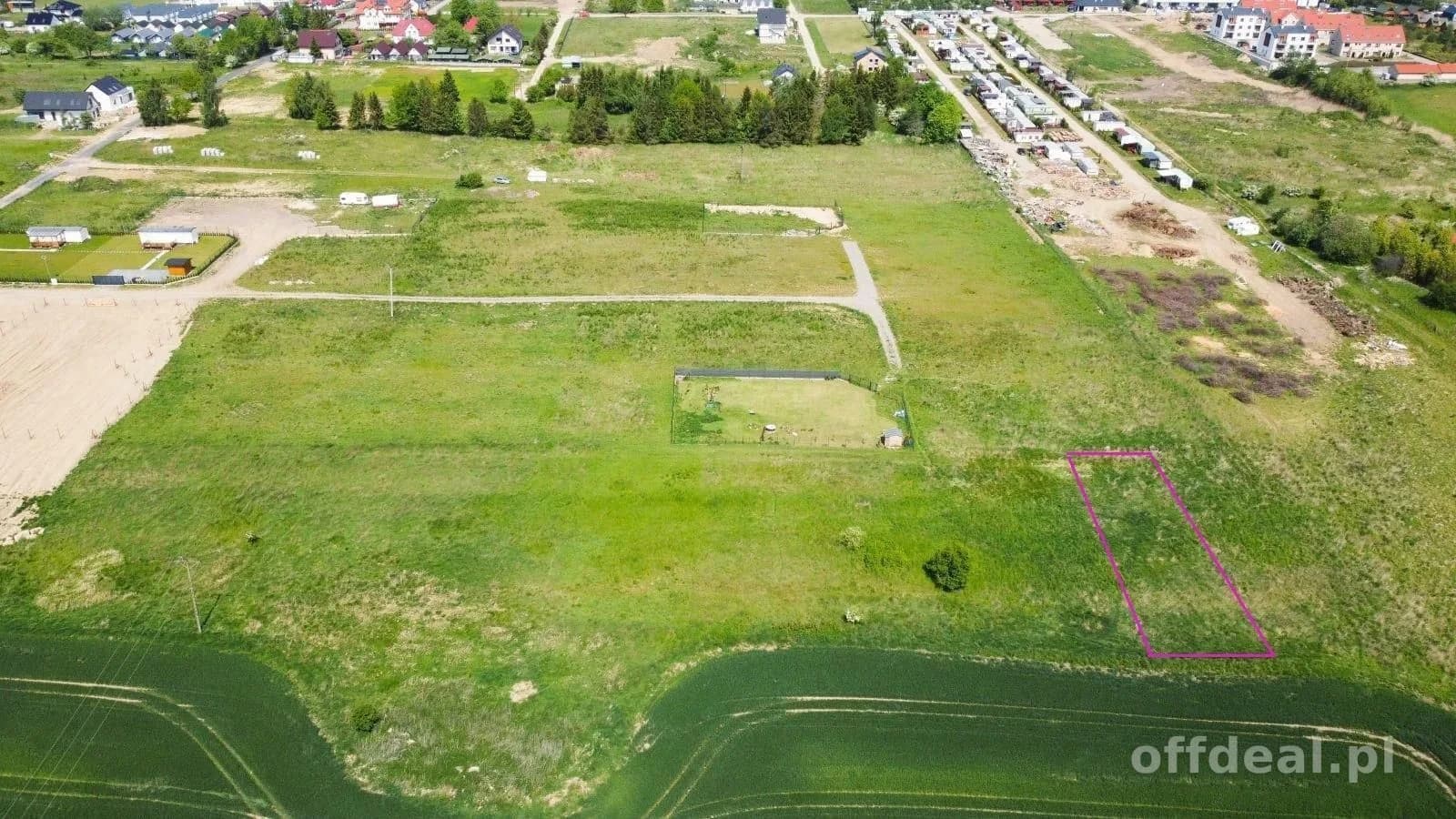 Działka budowlana w Ustr. Morski 950 m od morza