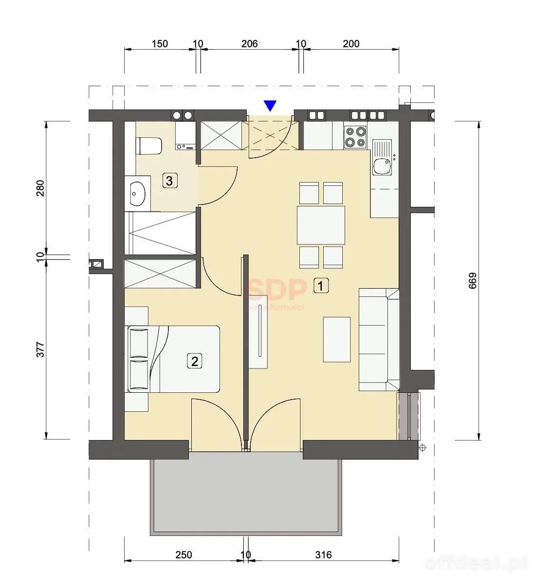 Apartament od południa z widokiem – Szklarska Poręba