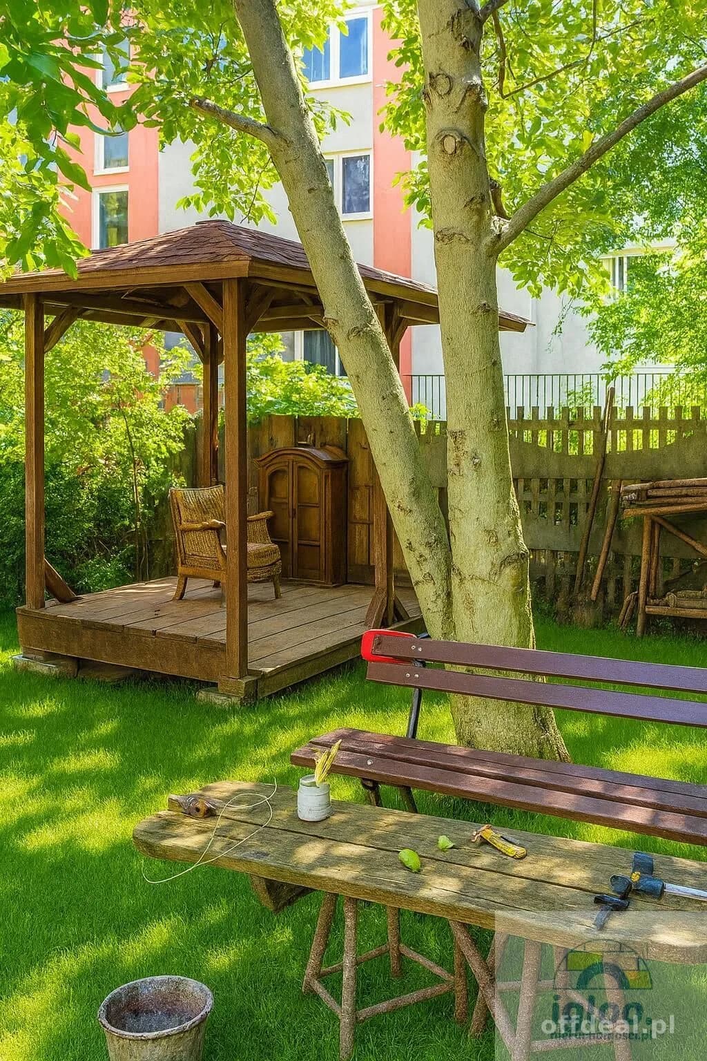 Mieszkanie 3 pokoje, salon z aneksem z ogódkiem 92m2