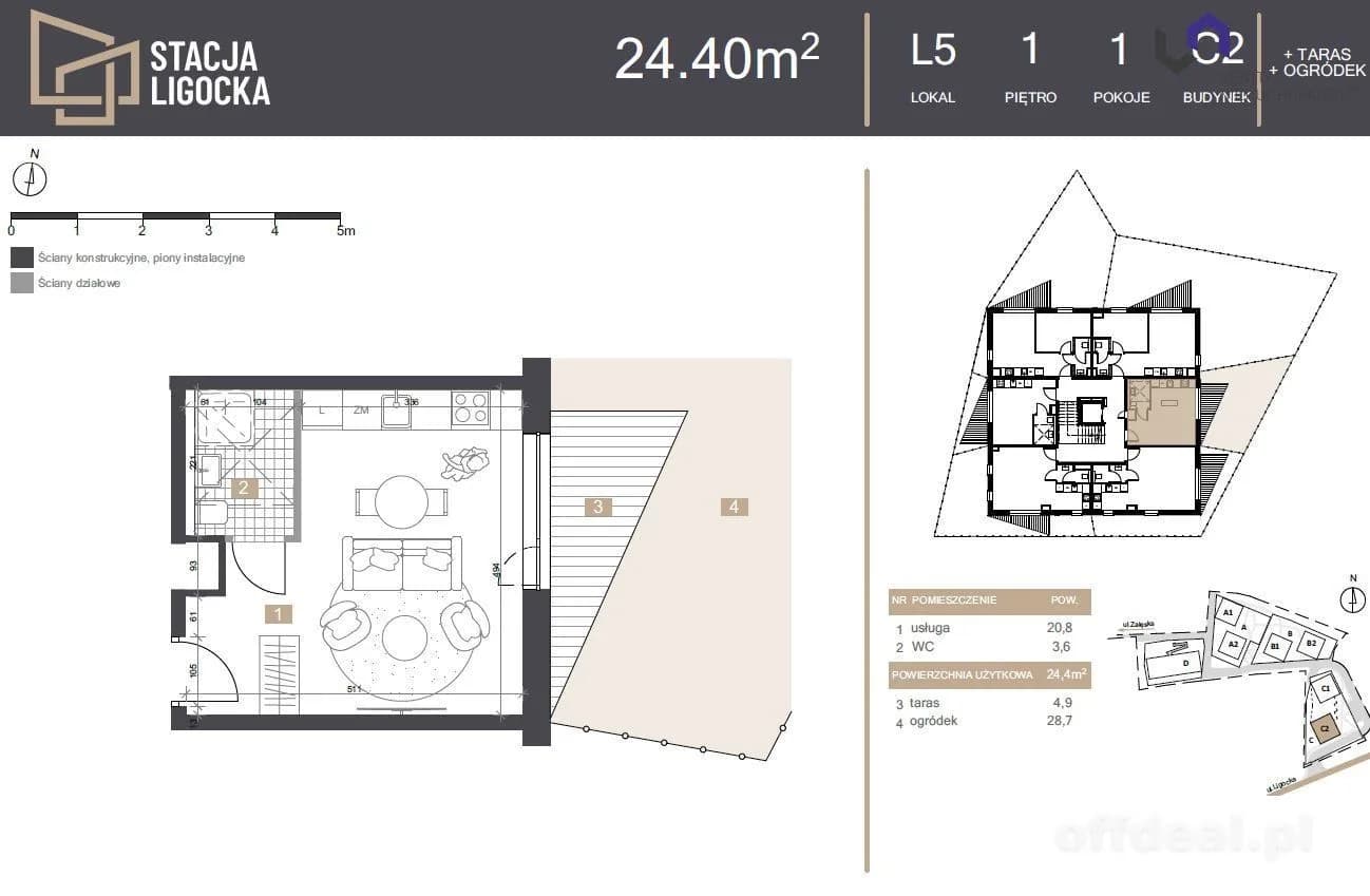 NOWE MIESZKANIA. 1 POKój OGRÓDEK 27,7m2 23% VAT!