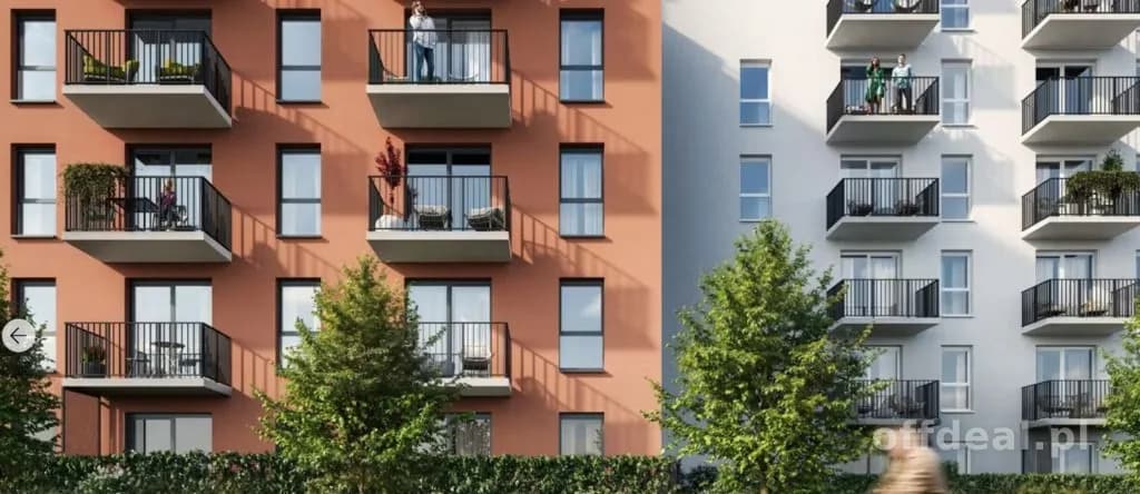 Mieszkanie 42,49 m² z balkonem w Atrium Nowy Szcz