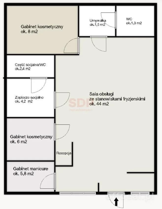 bien commercial à vendre à Wrocław, Śródmieście, Ołbin | 73,9 m²