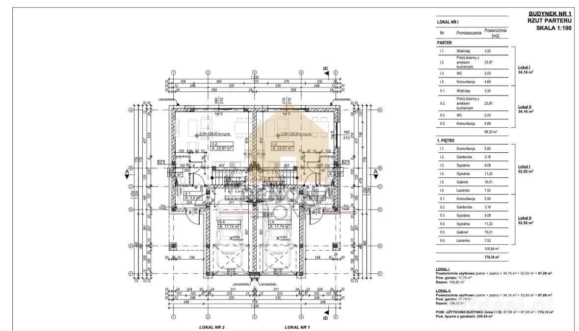 Bliźniak | 4 pokoje | ogród 350 m2 | widok na las