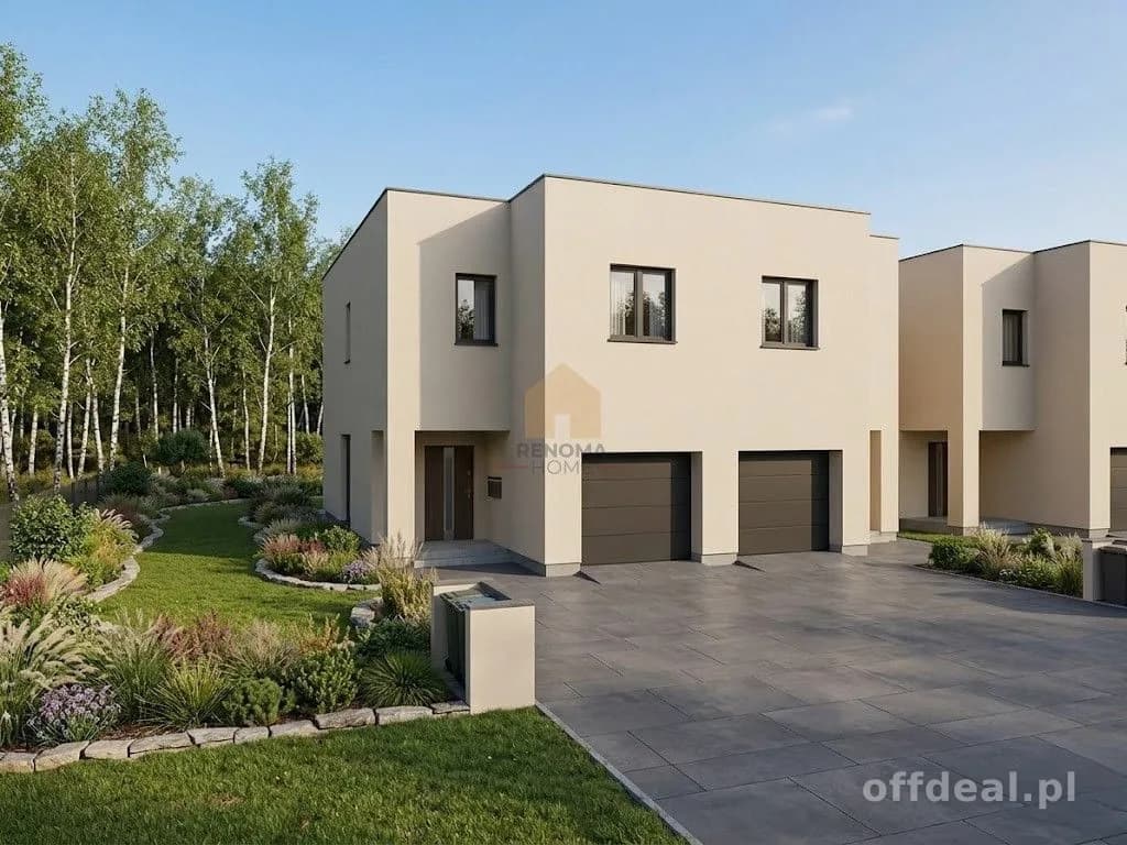 Bliźniak | 4 pokoje | ogród 350 m2 | widok na las