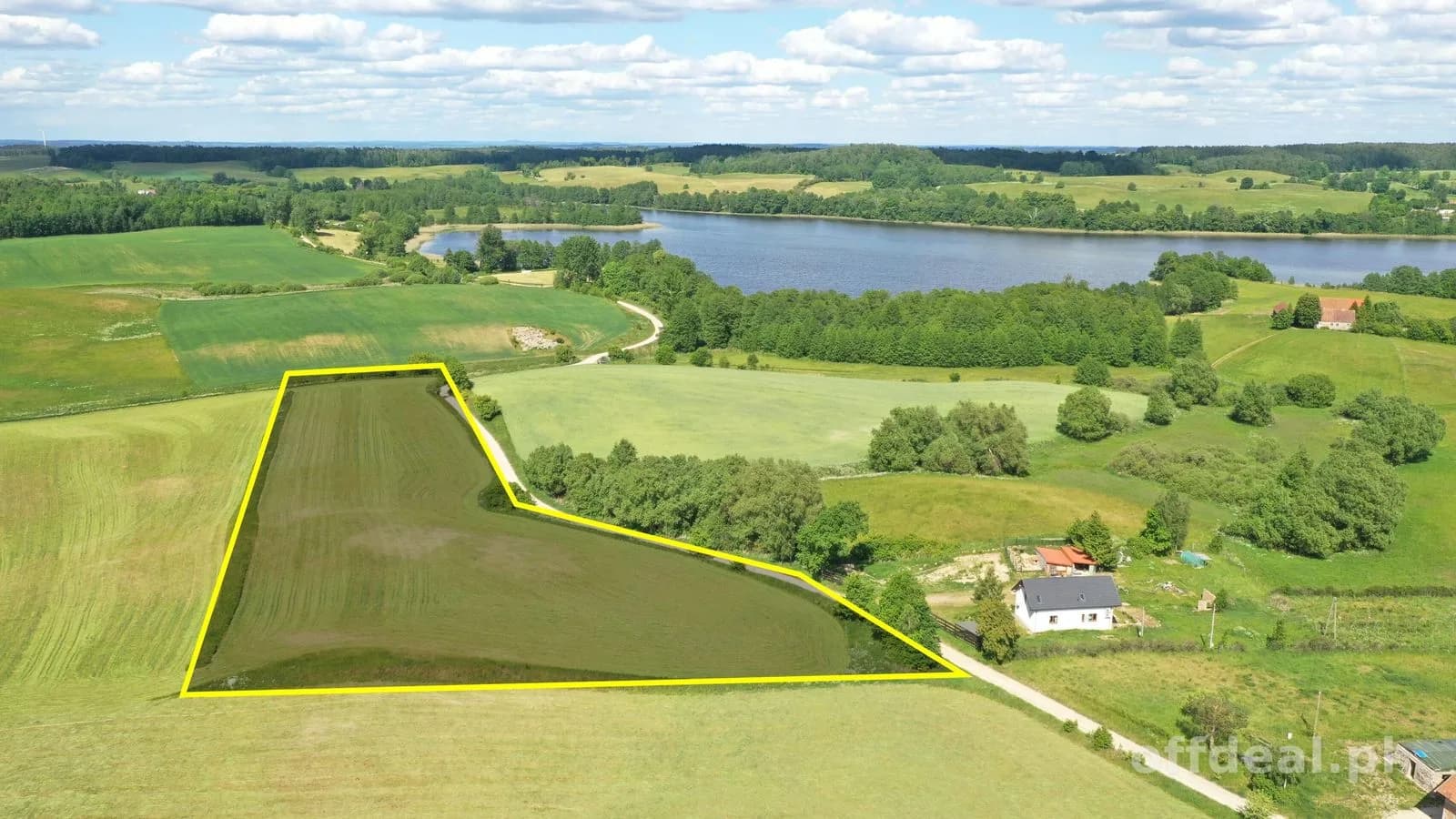 Działka 1,5 ha z MPZP pod budownictwo jednorodzinne
