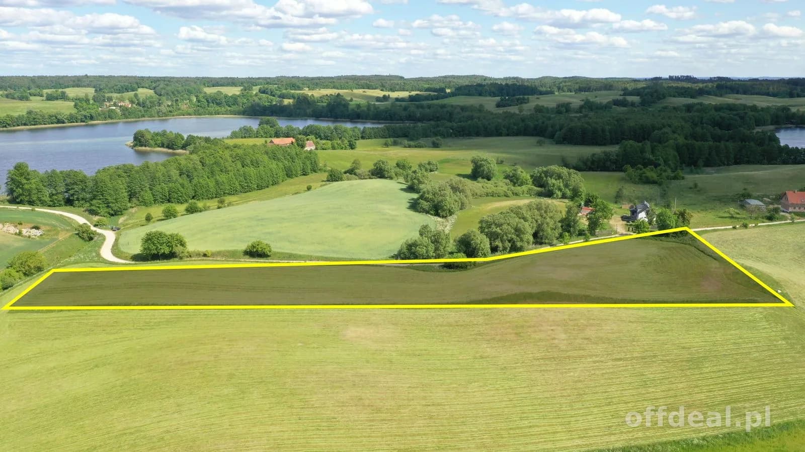 Działka 1,5 ha z MPZP pod budownictwo jednorodzinne