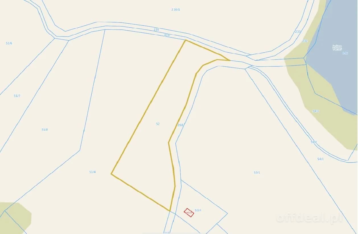 Działka 1,5 ha z MPZP pod budownictwo jednorodzinne