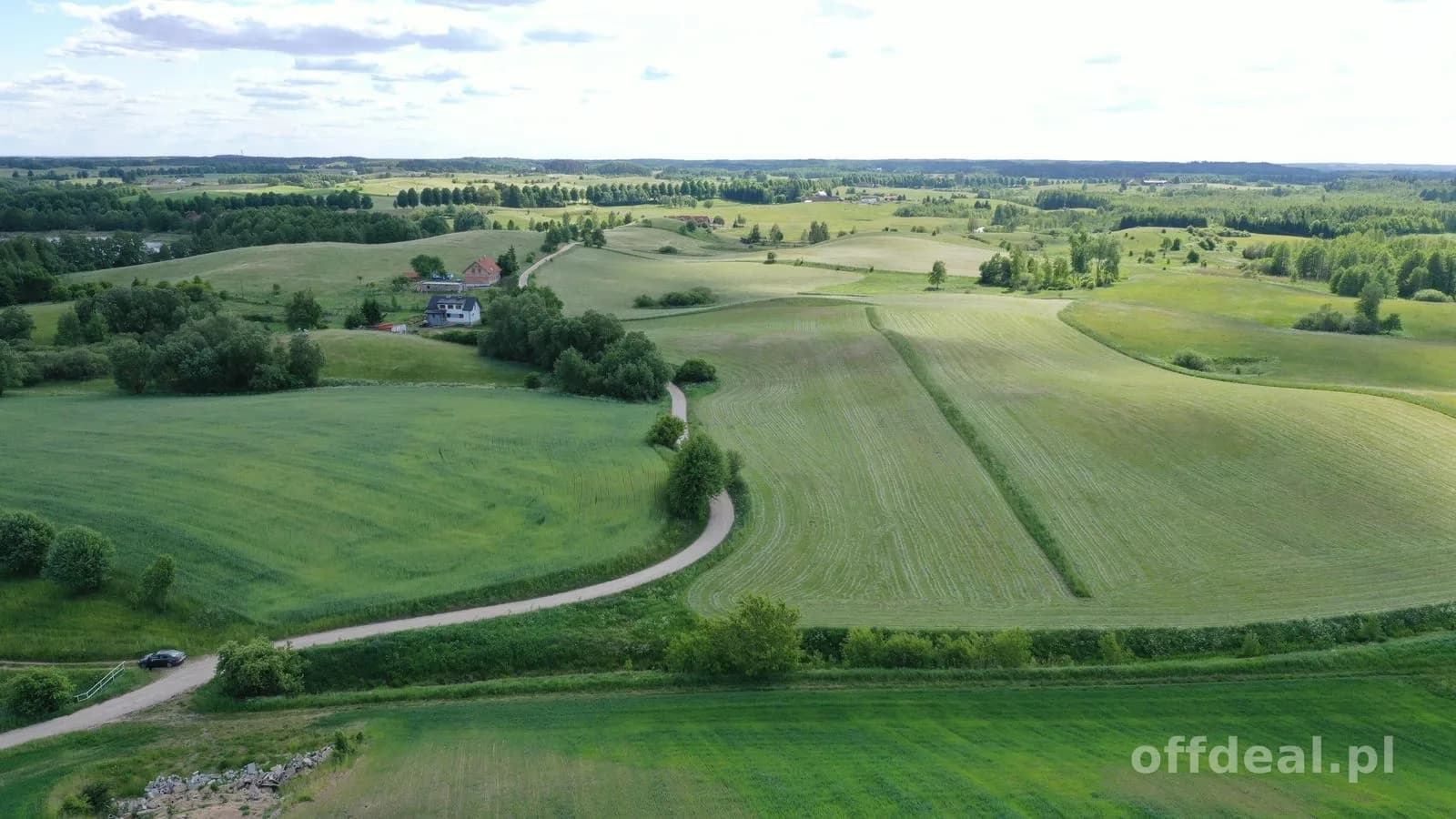 Działka 1,5 ha z MPZP pod budownictwo jednorodzinne