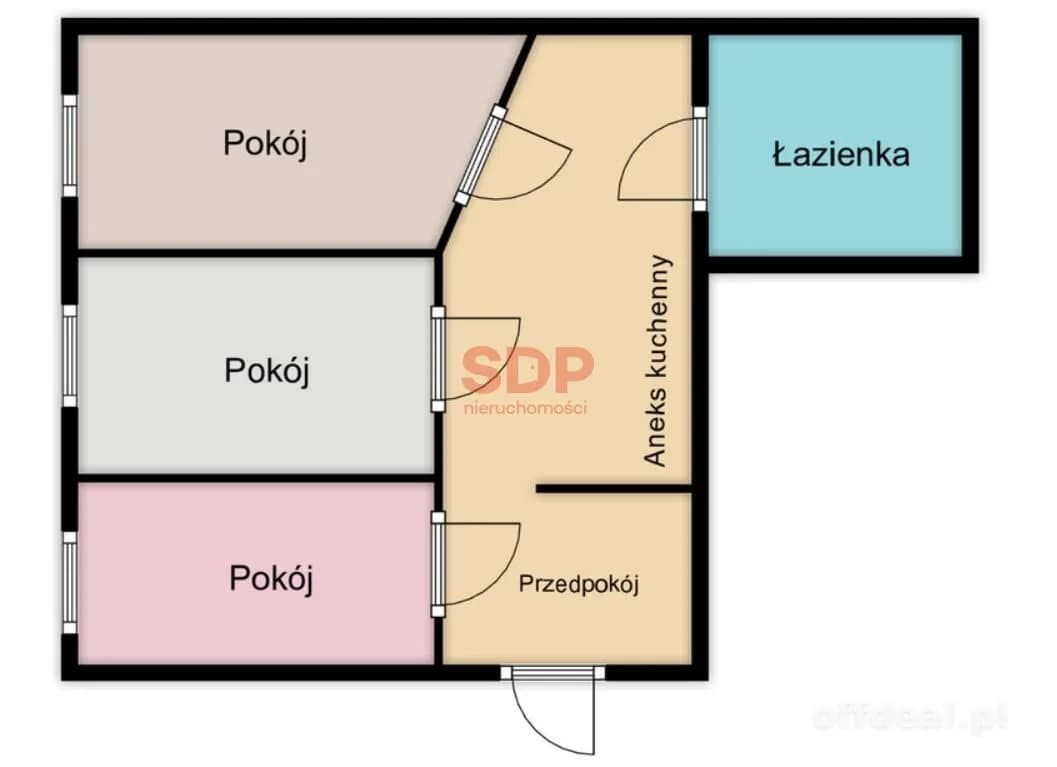 Trzy pokoje idealne pod wynajem